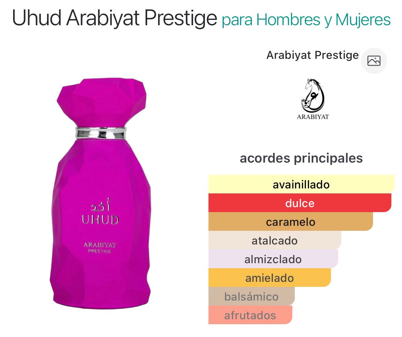 uhud arabiyat prestige