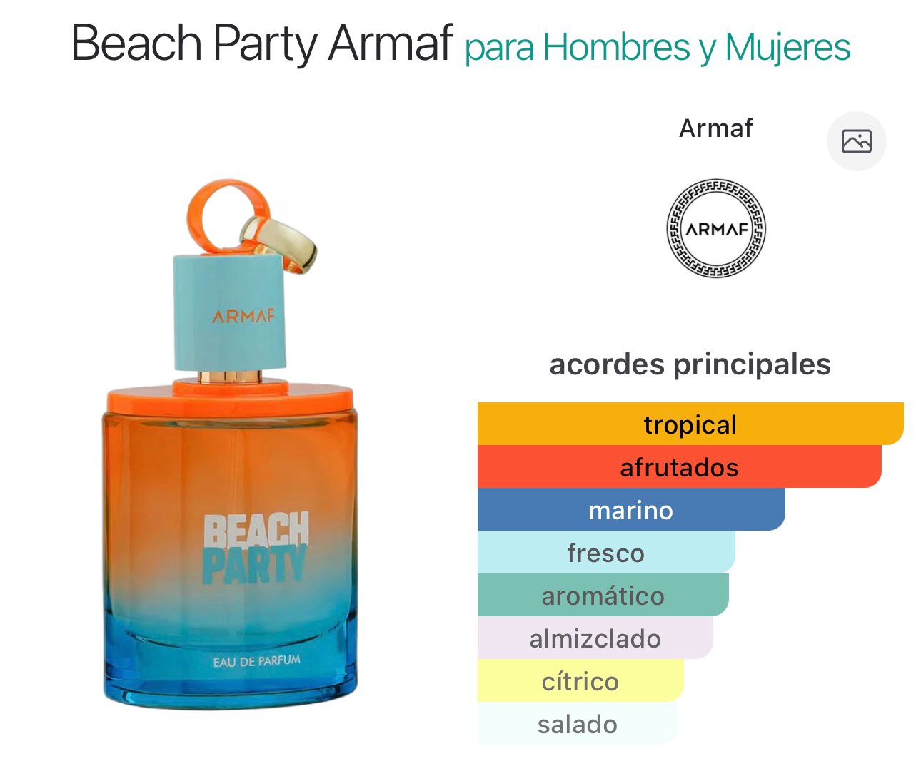 beach party armaf