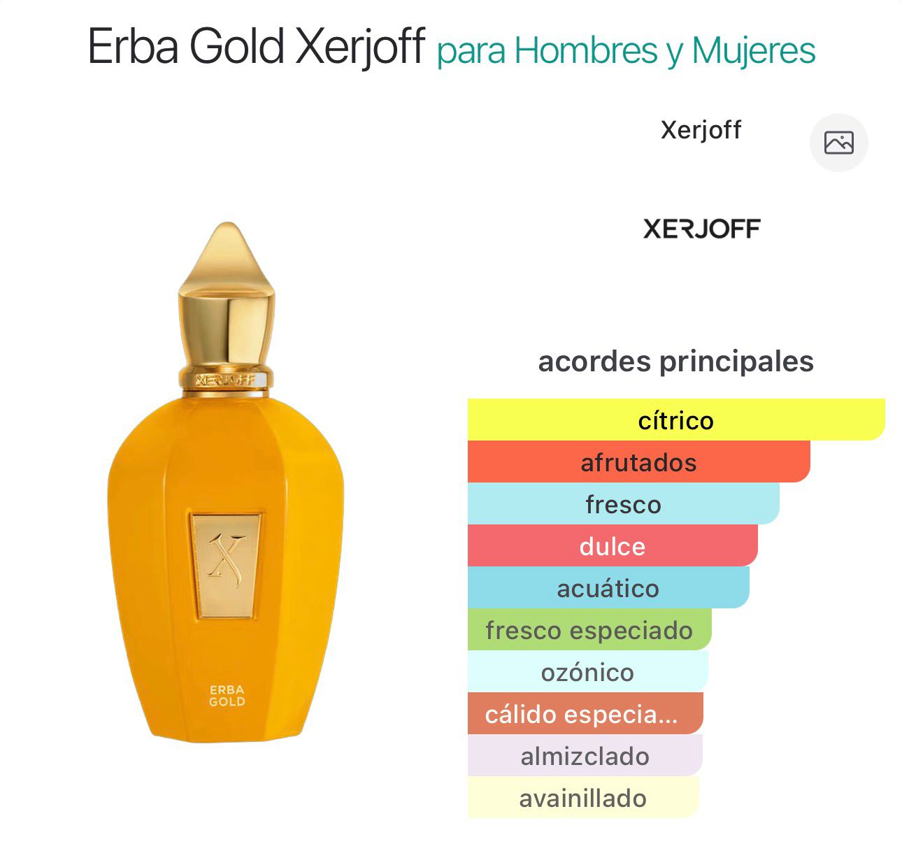 erba gold xerjoff