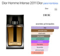 dior homme intense